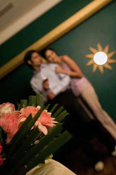 Framed Print : Couple standing together