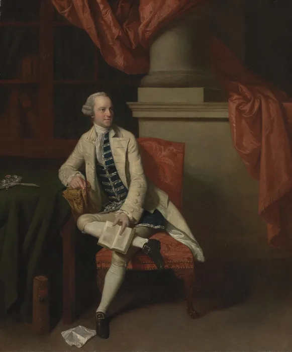 Framed Print : The Cousin of John Gawler of Ramridge House
