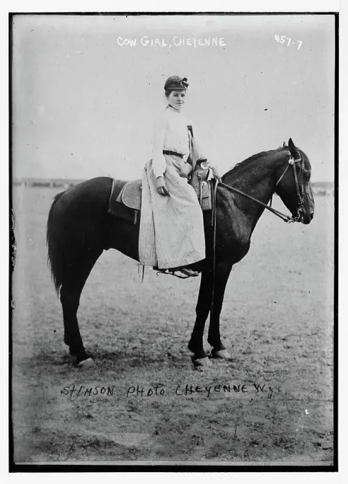 Framed Print : Cowgirl, Cheyenne Framed Print : Cowgirl, Cheyenne