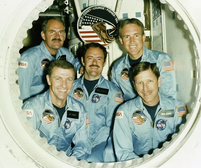 Framed Print : The crew assigned to the STS-51I mission included (front row left to right) Joe H Framed Print : The crew assigned to the STS-51I mission included (front row left to right) Joe H