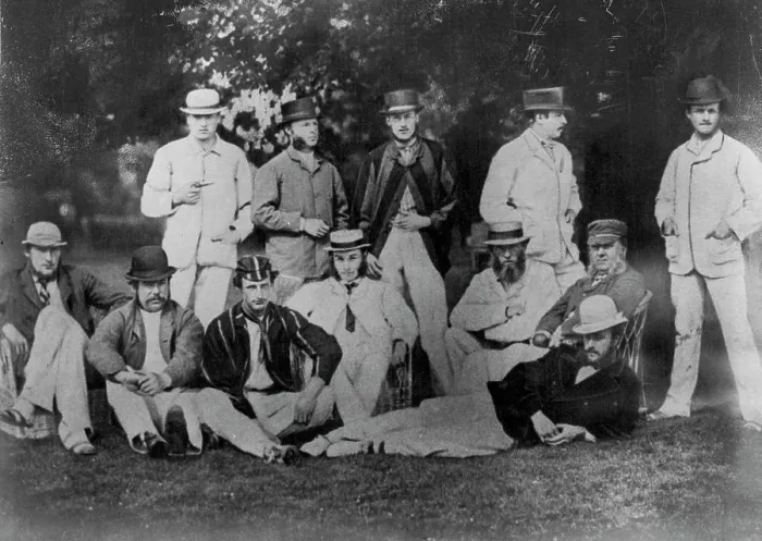 Framed Print : Cricket In 1866 -- King Edward - Then Prince of Wales - Was Bowled for a 'Duck' the crowd was Annoyed Framed Print : Cricket In 1866 -- King Edward - Then Prince of Wales - Was Bowled for a 'Duck' the crowd was Annoyed