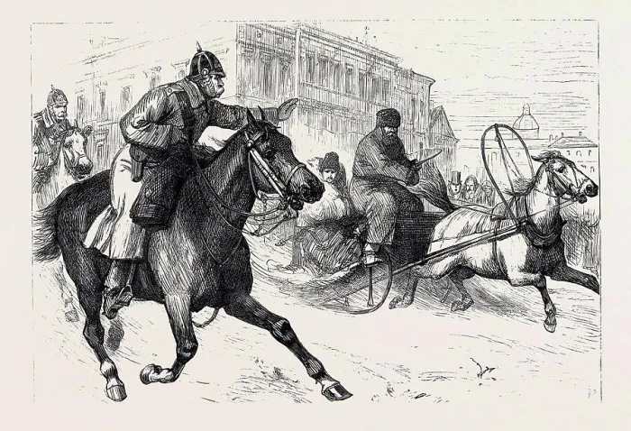 Framed Print : THE CRISIS IN RUSSIA Framed Print : THE CRISIS IN RUSSIA