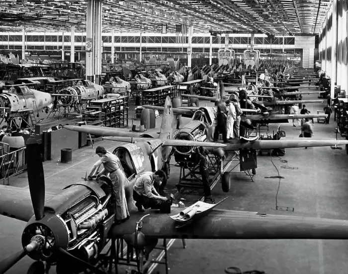 Framed Print : Curtiss P-40 Warhawk Assembly Plant New York USA Framed Print : Curtiss P-40 Warhawk Assembly Plant New York USA