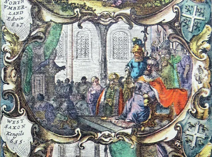 Framed Print : Cynegils or Kengils was King of Wessex from c Framed Print : Cynegils or Kengils was King of Wessex from c