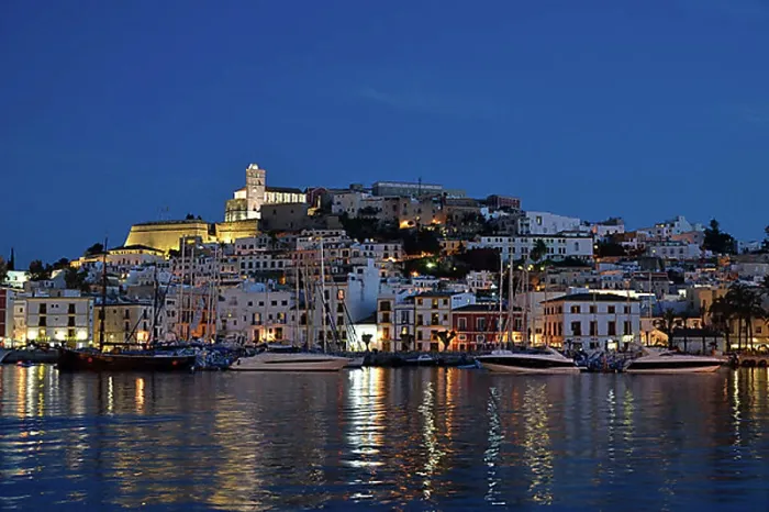 Framed Print : Dalt Vila of Ibiza or Eivissa, evening, Ibiza Town, Ibiza, Balearic Islands, Spain, Europe Framed Print : Dalt Vila of Ibiza or Eivissa, evening, Ibiza Town, Ibiza, Balearic Islands, Spain, Europe