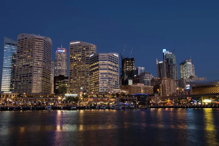 Framed Print : Darling Harbour, Sydney, New South Wales, Australia Framed Print : Darling Harbour, Sydney, New South Wales, Australia