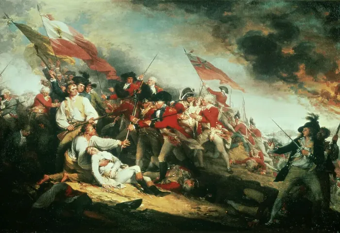 Framed Print : The Death of General Warren at the Battle of Bunker Hill.. by Trumbull Framed Print : The Death of General Warren at the Battle of Bunker Hill.. by Trumbull