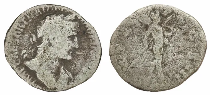Framed Print : denarius. Hadrian (Roman emperor; 117-138), emperor Framed Print : denarius. Hadrian (Roman emperor; 117-138), emperor
