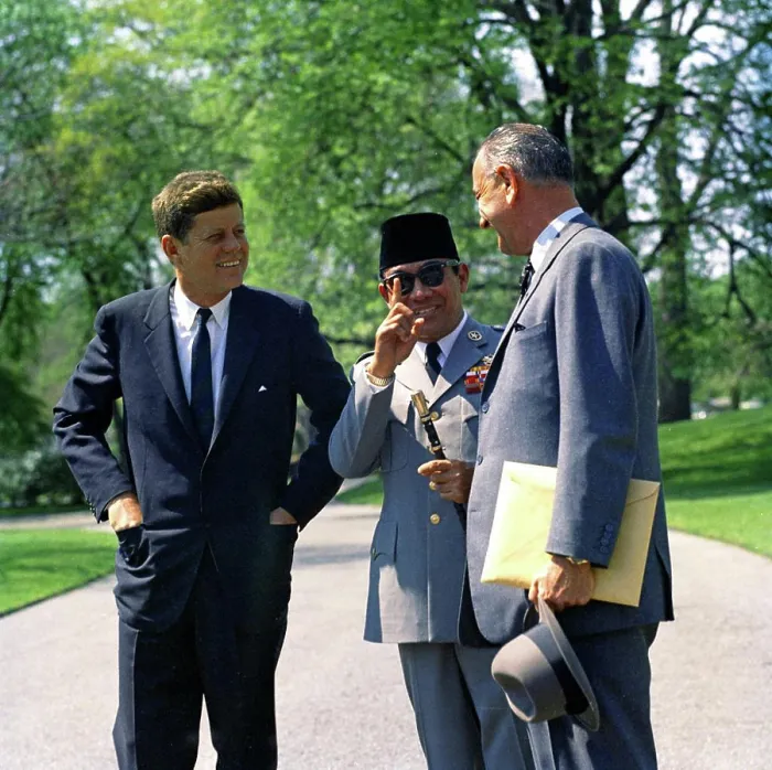 Framed Print : Departure ceremonies for Sukarno Framed Print : Departure ceremonies for Sukarno