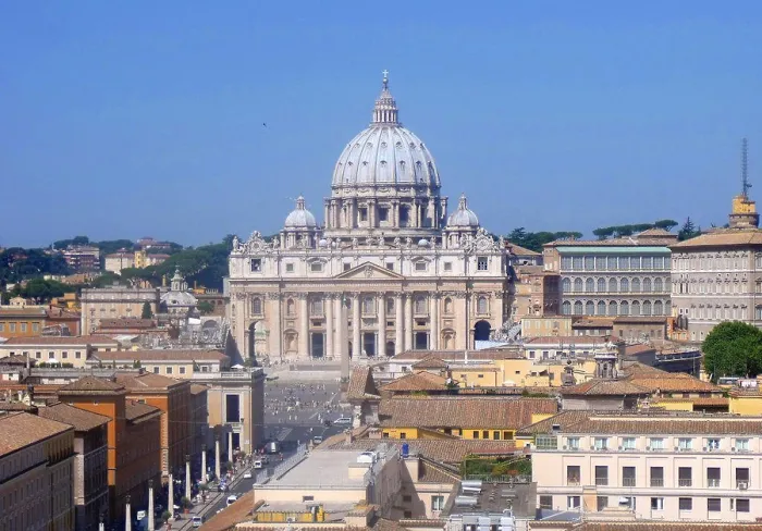 Framed Print : The dome of St. Peter's Basilica in the Vatican City Framed Print : The dome of St. Peter's Basilica in the Vatican City