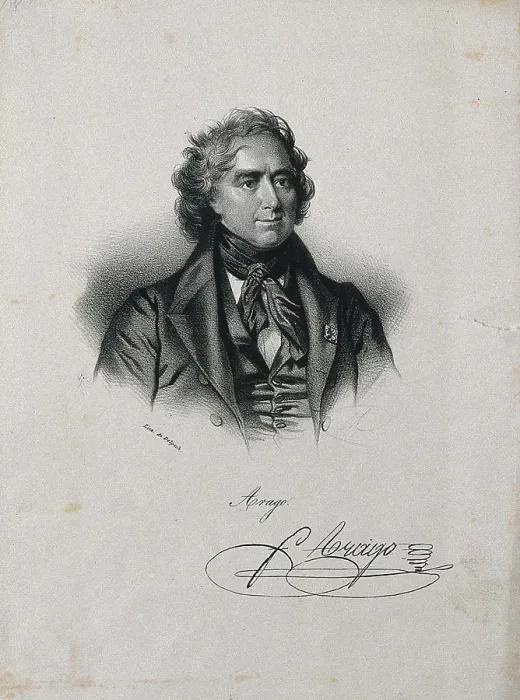 Framed Print : Dominique François Arago. Lithograph by F.S. Delpech Framed Print : Dominique François Arago. Lithograph by F.S. Delpech