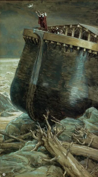 Framed Print : The Dove Returns to Noah James Tissot (1836-1902 French) Jewish Museum, New York, USA Framed Print : The Dove Returns to Noah James Tissot (1836-1902 French) Jewish Museum, New York, USA
