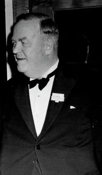 Framed Print : Dr. A.E.V. Richardson. January 1, 1949. (Photo by Mercury Hobart)