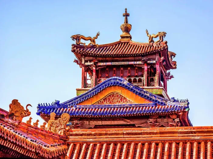 Framed Print : Dragon Pavilion, Gugong, Forbidden City Framed Print : Dragon Pavilion, Gugong, Forbidden City