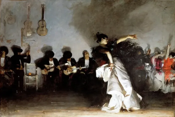 Framed Print : El Jaleo by Sargent, John Singer (1856-1925)  /  Isabella Stewart Gardner Museum