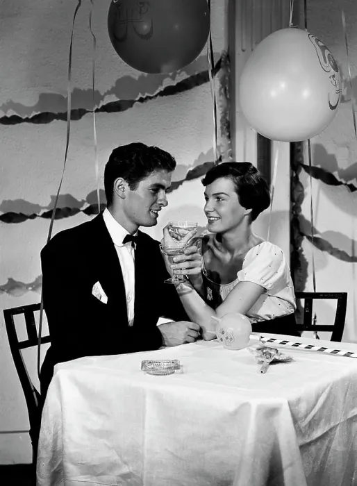 Framed Print : Elegance couple at party Framed Print : Elegance couple at party