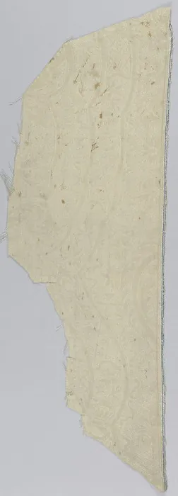 Framed Print : Embossed wool, Medium: wool Technique: stamped (so-called moreen) plain cloth