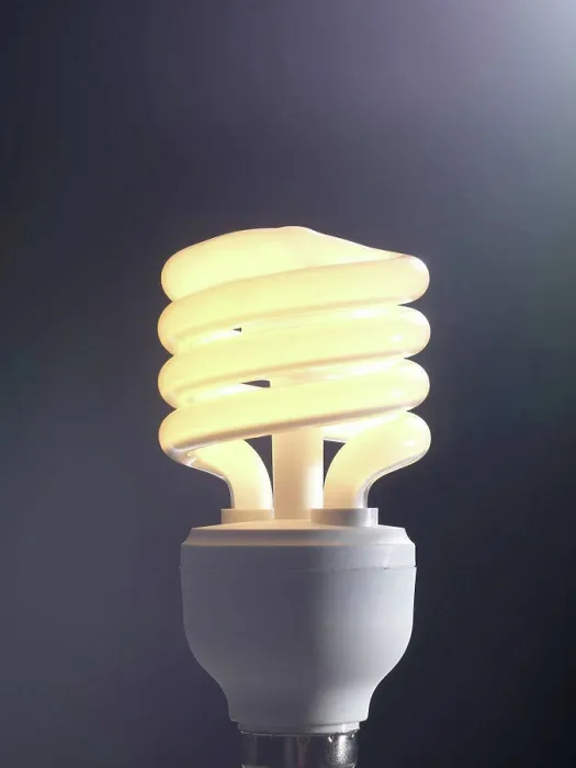 Framed Print : Energy_saving light bulb Framed Print : Energy_saving light bulb