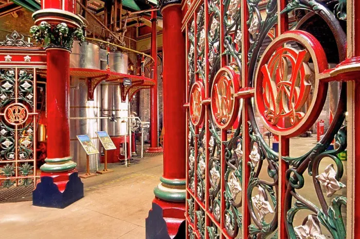 Framed Print : England, London, Bexley. The ornate interior of the Victorian era Crossness Pumping station in East London