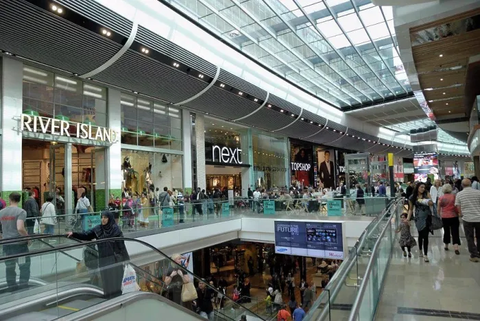 Framed Print : England, London, Stratford. People shopping in Westfield Stratford City shopping centre Framed Print : England, London, Stratford. People shopping in Westfield Stratford City shopping centre