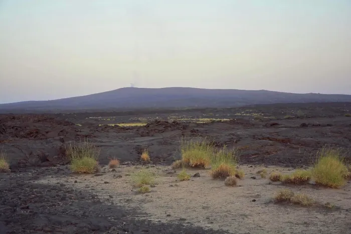 Framed Print : Ethiopia; Afar region; Danakil Desert; Danakil Depression; smoking volcano Erta Ale; taken from the Erta Ale Camp Framed Print : Ethiopia; Afar region; Danakil Desert; Danakil Depression; smoking volcano Erta Ale; taken from the Erta Ale Camp