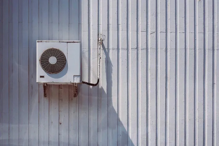 Framed Print : External air conditioning unit Framed Print : External air conditioning unit
