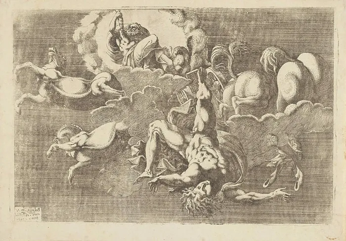 Framed Print : The fall of Phaëthon. Phaëthon Framed Print : The fall of Phaëthon. Phaëthon