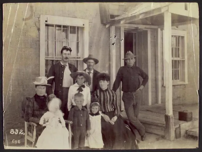 Framed Print : Family.. 1889 - 1890. Photographs Framed Print : Family.. 1889 - 1890. Photographs