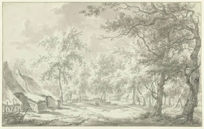 Framed Print : Farms in Eext (Drenthe), Egbert van Drielst, 1772 drawing paper. chalk brush farm (building) Eext Framed Print : Farms in Eext (Drenthe), Egbert van Drielst, 1772 drawing paper. chalk brush farm (building) Eext