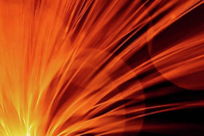 Framed Print : Fibre Optic Abstract Framed Print : Fibre Optic Abstract