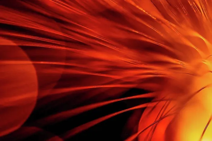 Framed Print : Fibre Optic Abstract Framed Print : Fibre Optic Abstract