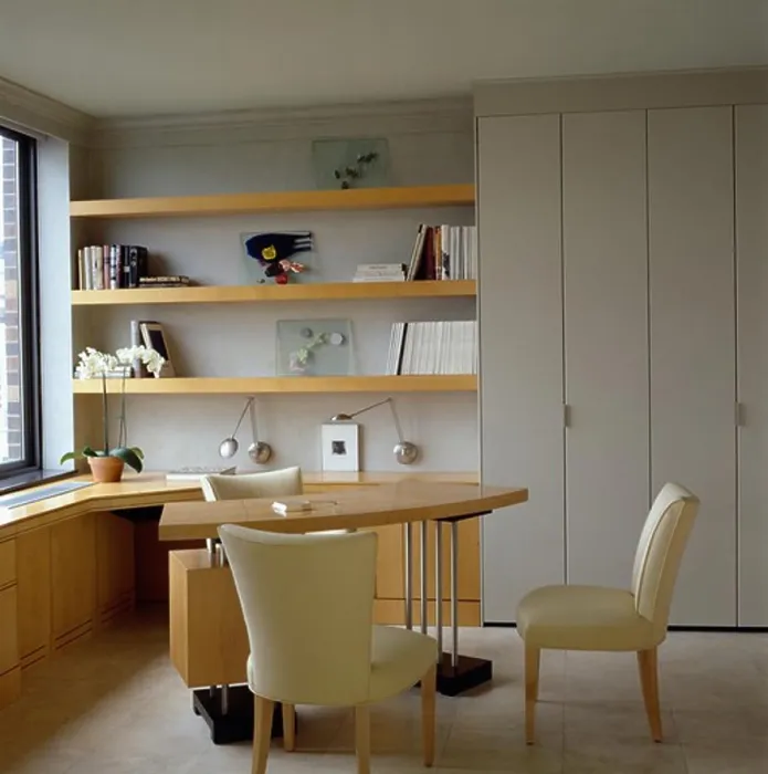 Framed Print : Keep the files in the cupboards then this home office corner in your home will not be overpowering Framed Print : Keep the files in the cupboards then this home office corner in your home will not be overpowering