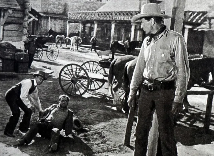 Framed Print : Film still from Along Came Jones starring Gary Cooper, Loretta Young, William Demarest, and Dan Duryea Framed Print : Film still from Along Came Jones starring Gary Cooper, Loretta Young, William Demarest, and Dan Duryea