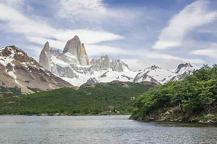 Framed Print : Fitz Roy massif, Los Glaciares National Park, UNESCO World Heritage Site, Santa Cruz, Argentina, South America