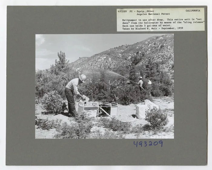 Framed Print : Forest Fire Equipment: Water Equipment - All States Framed Print : Forest Fire Equipment: Water Equipment - All States
