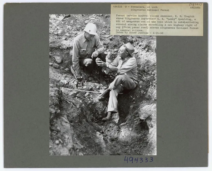 Framed Print : Foresters at Work - Arizona. Photographs Relating to National Forests Framed Print : Foresters at Work - Arizona. Photographs Relating to National Forests