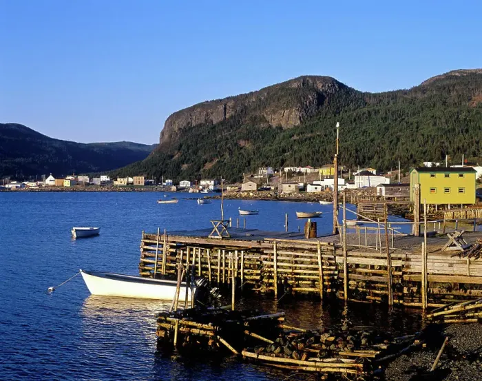 Framed Print : Fox Harbour, Placentia Bay, Newfoundland and Labrador, Canada