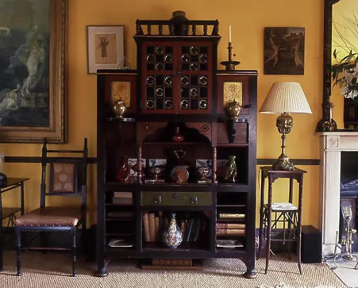 Framed Print : gary kemps house interior