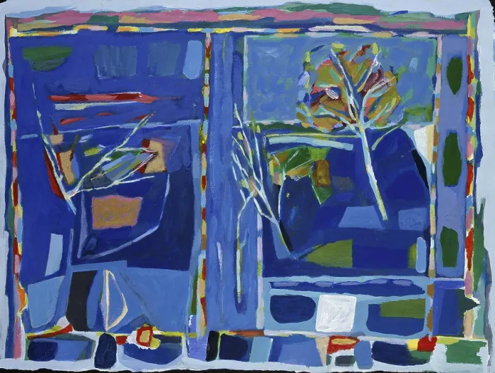 Framed Print : Gazebo View 1993 Hamish MacEwan (20th C. American) Framed Print : Gazebo View 1993 Hamish MacEwan (20th C. American)
