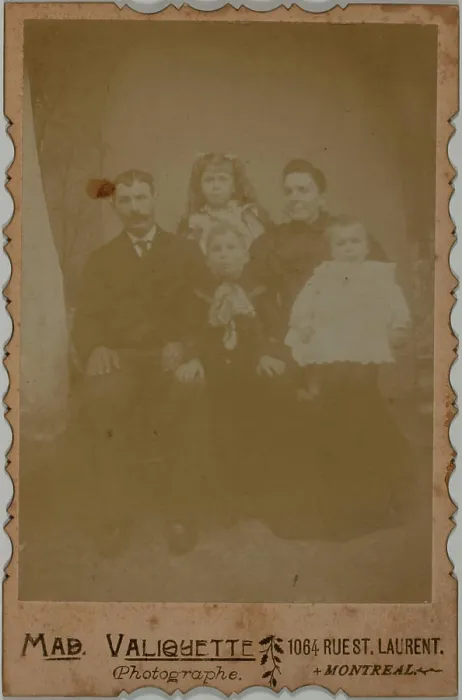 Framed Print : Gelatin silver print - Group portrait of an unidentified family, Montreal, Quebec, 1899-1903 Caroline Valiquette Framed Print : Gelatin silver print - Group portrait of an unidentified family, Montreal, Quebec, 1899-1903 Caroline Valiquette