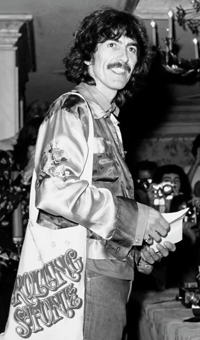 Framed Print : George harrison, 1974 Framed Print : George harrison, 1974