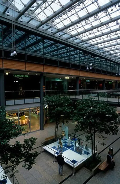 Framed Print : Germany, Berlin, Potzdamer Platz, Shopping Arcades Framed Print : Germany, Berlin, Potzdamer Platz, Shopping Arcades