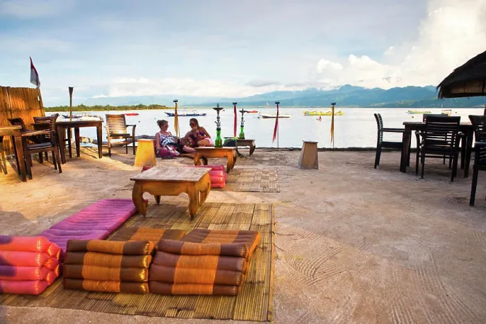 Framed Print : Gili Islands, Indonesia. Gili Trawangan is the largest of the Gili islands chain Framed Print : Gili Islands, Indonesia. Gili Trawangan is the largest of the Gili islands chain
