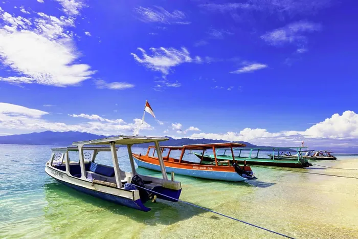 Framed Print : Gili Trawangan Island off the coast of Lombok Framed Print : Gili Trawangan Island off the coast of Lombok
