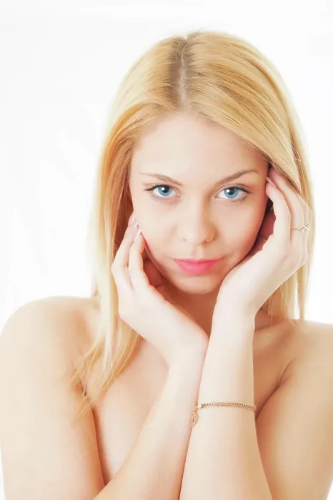 Framed Print : girl person Attractive young blonde woman Framed Print : girl person Attractive young blonde woman