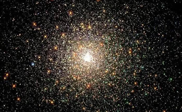 Framed Print : globular cluster