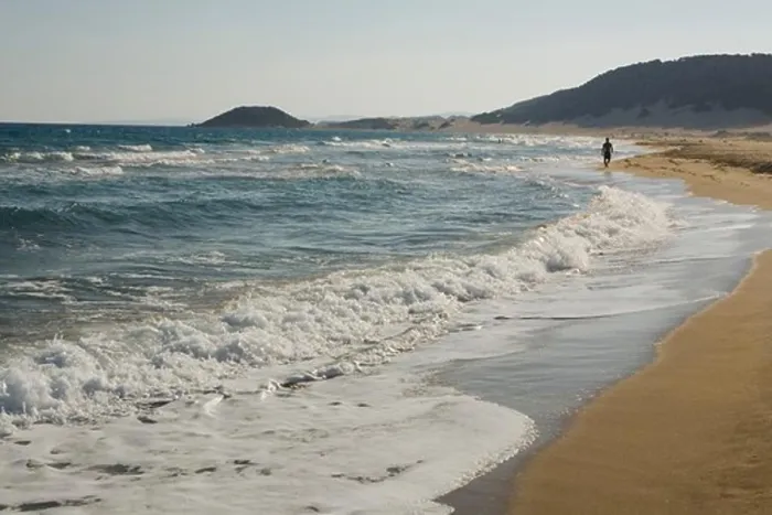 Framed Print : Golden Sands, Golden Beach, Dipkarpaz, Rizokarpaso, Karpasia, Karpass Peninsula, Cyprus