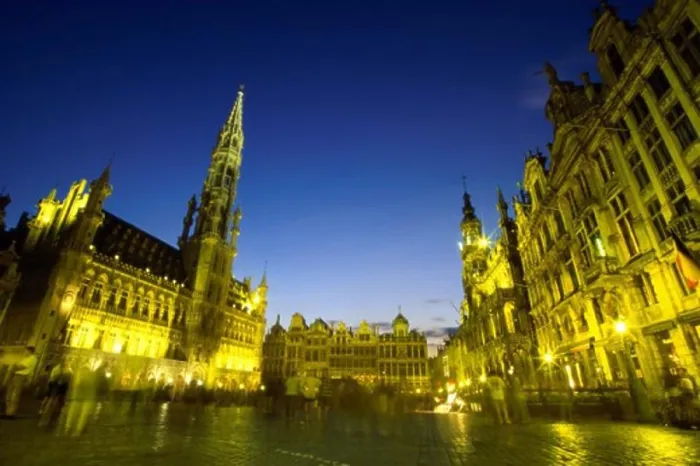 Framed Print : Grand Place Brussels Belgium Framed Print : Grand Place Brussels Belgium