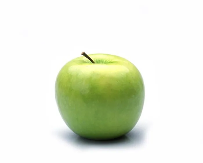Framed Print : Granny Smith Apple, Malus Domestica, Fruit Against White Background Framed Print : Granny Smith Apple, Malus Domestica, Fruit Against White Background
