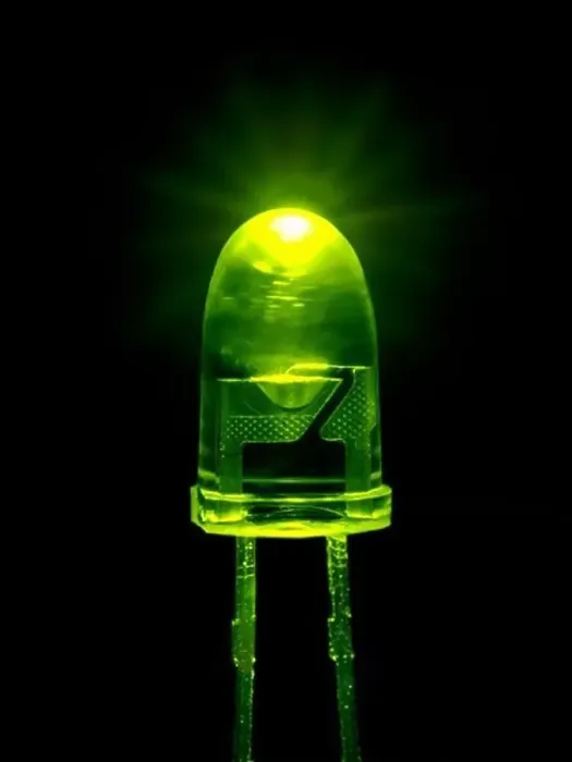 Framed Print : Green Light-Emitting Diode Framed Print : Green Light-Emitting Diode